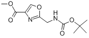 METHYL 2-((TERT-BUTOXYCARBONYLAMINO)METHYL)OXAZOLE-4-CARBOXYLATE CAS#: 182120-89-4
