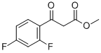 METHYL 2,4-DIFLUOROBENZOYLACETATE CAS#: 185302-85-6