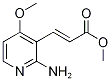 METHYL 3-(2-AMINO-4-METHOXYPYRIDIN-3-YL)ACRYLATE CAS#: 1072139-91-3