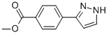 METHYL 4-(1H-PYRAZOL-3-YL) BENZOATE CAS#: 179057-10-4