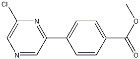 METHYL 4-(6-CHLORO-PYRAZIN-2-YL)-BENZOATE CAS#: 1020718-59-5