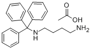 MONO-TRITYL 1,4-DIAMINOBUTANE ACETIC ACID SALT CAS#: 189341-61-5