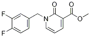 Methyl 1-(3,4-difluorobenzyl)-2-oxo-1,2-dihydropyridine-3-carboxylate CAS#: 1001414-50-1