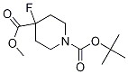 Methyl 1-Boc-4-fluoropiperidine-4-carboxylate CAS#: 1048994-21-3