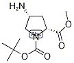 Methyl (2R,4R)-4-aminopyrrolidine-2-carboxylate, N1-BOC protected CAS#: 1018667-18-9