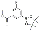Methyl 3-fluoro-5-(4,4,5,5-tetramethyl-1,3,2-dioxaborolan-2-yl)benzoate CAS#: 1016979-31-9