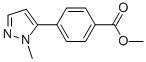 Methyl 4-(1-methyl-1H-pyrazol-5-yl)benzoate CAS#: 179057-12-6