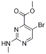 Methyl 5-bromo-2-(methylamino)pyrimidine-4-carboxylate CAS#: 1009827-04-6