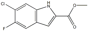 Methyl 6-chloro-5-fluoro-1H-indole-2-carboxylate CAS#: 1067658-29-0