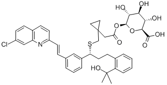 Montelukast Acyl-b-D-glucuronide CAS#: 188717-17-1