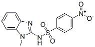 N-(1-methylbenzoimidazol-2-yl)-4-nitro-benzenesulfonamide CAS#: 193696-68-3