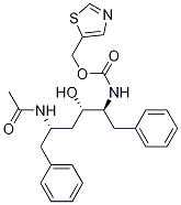 N-[(1S,2S,4S)-4-(AcetylaMino)-2-hydroxy-5-phenyl-1-(phenylMethyl)pentyl]carbaMic Acid 5-ThiazolylMethyl Ester CAS#: 1010808-43-1