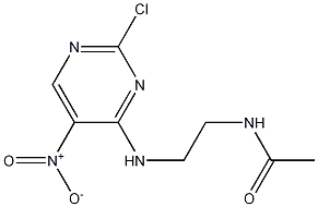 N-(2-(2-chloro-5-nitropyrimidin-4-ylamino)ethyl)acetamide CAS#: 1068607-13-5