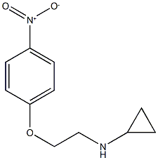 N-(2-(4-Nitrophenoxy)ethyl)cyclopropanaMine CAS#: 1033201-53-4