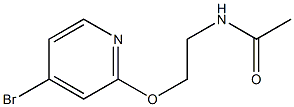 N-(2-(4-broMopyridin-2-yloxy)ethyl)acetaMide CAS#: 1001077-13-9