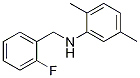 N-(2-Fluorobenzyl)-2,5-diMethylaniline, 97% CAS#: 1020961-62-9