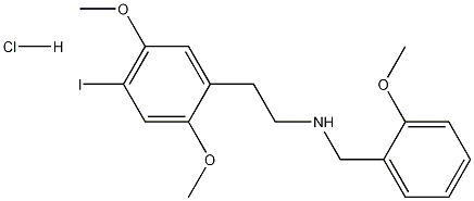 N-(2-Methoxybenzyl)-2-(2,5-dimethoxy-4-iodophenyl)ethanamine HCl CAS#: 1043868-97-8