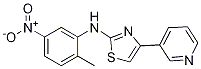N-(2-Methyl-5-nitrophenyl)-4-(3-pyridinyl)-2-thiazolamine CAS#: 1048007-94-8