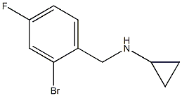 N-(2-broMo-4-fluorobenzyl)cyclopropanaMine CAS#: 1016706-75-4