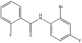 N-(2-bromo-4-fluorophenyl)-2-fluorobenzamide CAS#: 1039903-51-9