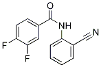 N-(2-cyanophenyl)-3,4-difluorobenzamide CAS#: 1016804-69-5