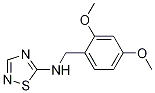 N-[(2,4-DIMETHOXYPHENYL)METHYL]-1,2,4-THIADIAZOL-5-AMINE CAS#: 1063733-41-4