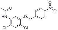 N-{2,4-dichloro-5-[(4-nitrobenzyl)oxy]phenyl}acetamide CAS#: 1033463-19-2