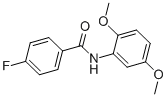 N-(2,5-DIMETHOXYPHENYL)-4-FLUOROBENZAMIDE CAS#: 198134-75-7