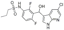 N-(3-((5-chloro-1H-pyrrolo[2,3-b]pyridin-3-yl)(hydroxy)Methyl)-2,4-difluorophenyl)propane-1-sulfonaMide CAS#: 1021854-28-3