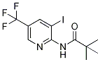 N-(3-Iodo-5-(trifluoromethyl)pyridin-2-yl)-pivalamide CAS#: 1002916-67-7