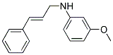 N-(3-PHENYL-2-PROPENYL)-3-METHOXYANILINE CAS#: 1076199-32-0