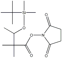 N-(3-tert-Butyldimethylsilyloxy-2,2-dimethylbutyryloxy)succinimide CAS#: 1076199-64-8