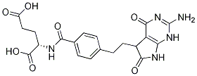 N-[4-[2-(2-AMino-4,5,6,7-tetrahydro-4,6-dioxo-1H-pyrrolo[2,3-d]pyriMidin-5-yl)ethyl]benzoyl]-L-glutaMic Acid CAS#: 193281-00-4