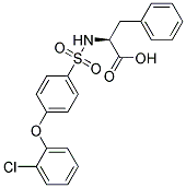 N-([4-(2-CHLOROPHENOXY)PHENYL]SULFONYL)PHENYLALANINE CAS#: 1009715-73-4