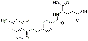N-[4-[3-(2,6-DiaMino-1,4-dihydro-4-oxo-5-pyriMidinyl)-3-oxopropyl]benzoyl]-L-glutaMic Acid CAS#: 193281-05-9