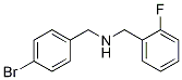N-(4-BroMobenzyl)-2-fluorobenzylaMine, 97% CAS#: 1019557-51-7