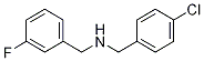 N-(4-Chlorobenzyl)-3-fluorobenzylaMine, 97% CAS#: 1042577-19-4