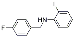 N-(4-Fluorobenzyl)-2-iodoaniline, 97% 97% CAS#: 1040308-57-3