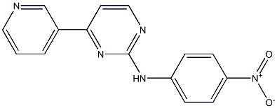 N-(4-Nitrophenyl)-4-(3-pyridyl)-2-pyriMidineaMine CAS#: 181065-58-7