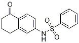 N-(5-oxo-5,6,7,8-tetrahydronaphthalen-2-yl)benzenesulfonaMide CAS#: 1000300-06-0