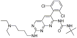 N-[6-(2,6-Dichlorophenyl)-2-[[4-(diethylamino)butyl]amino]pyrido[2,3-d]pyrimidin-7-yl]-N'-(1,1-dimethylethyl)urea CAS#: 192705-80-9