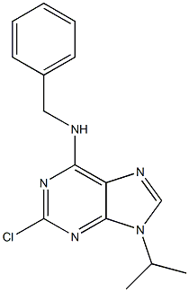 N-BENZYL-2-CHLORO-9-ISOPROPYL-9H-PURIN-6-AMINE CAS#: 186692-41-1