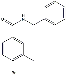 N-Benzyl4-broMo-3-MethylbenzaMide CAS#: 1020252-76-9