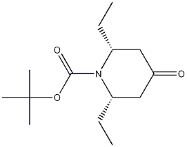 N-Boc-cis-2,6-Diethyl-4-piperidone CAS#: 1003843-30-8