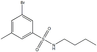 N-Butyl 3-broMo-5-MethylbenzenesulfonaMide CAS#: 1020252-93-0