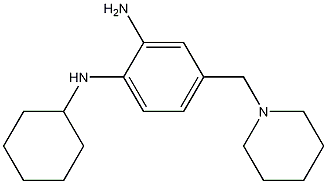 N-Cyclohexyl-4-[(piperidin-1-yl)methyl]benzene-1,2-diamine CAS#: 1012104-76-5