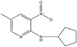 N-Cyclopentyl-5-methyl-3-nitropyridin-2-amine CAS#: 1033202-29-7