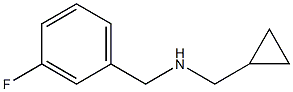 N-(CyclopropylMethyl)-3-fluoro-benzylaMine CAS#: 1019506-87-6