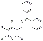 N-(DIPHENYLMETHYLIDINE)-3-(AMINOMETHYL)PYRIDINE-2,4,5,6-D4 CAS#: 1020719-40-7