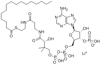 N-HEXADECANOYL COENZYME A LITHIUM SALT CAS#: 188174-64-3
